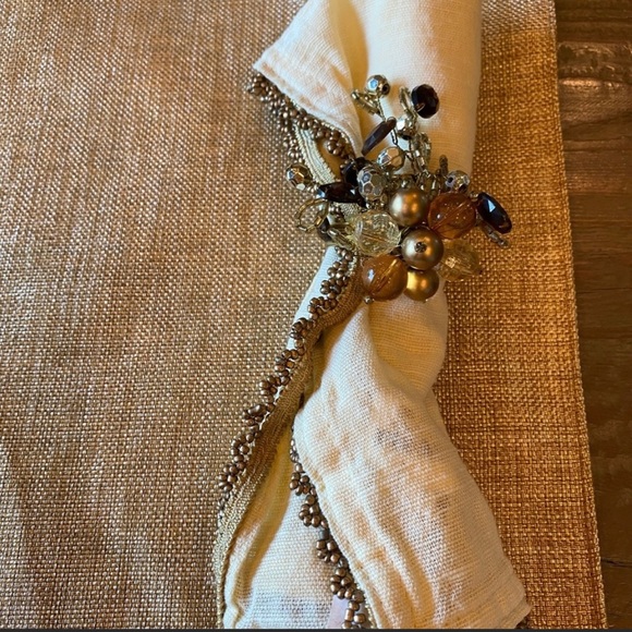 Pier 1 Dining Pier One Placemats Napkins And Napkin Holders Poshmark